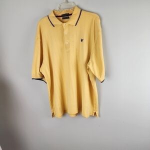 Lyle And Scott Combed Cotton Short Sleeve Polo Shirt Size XL